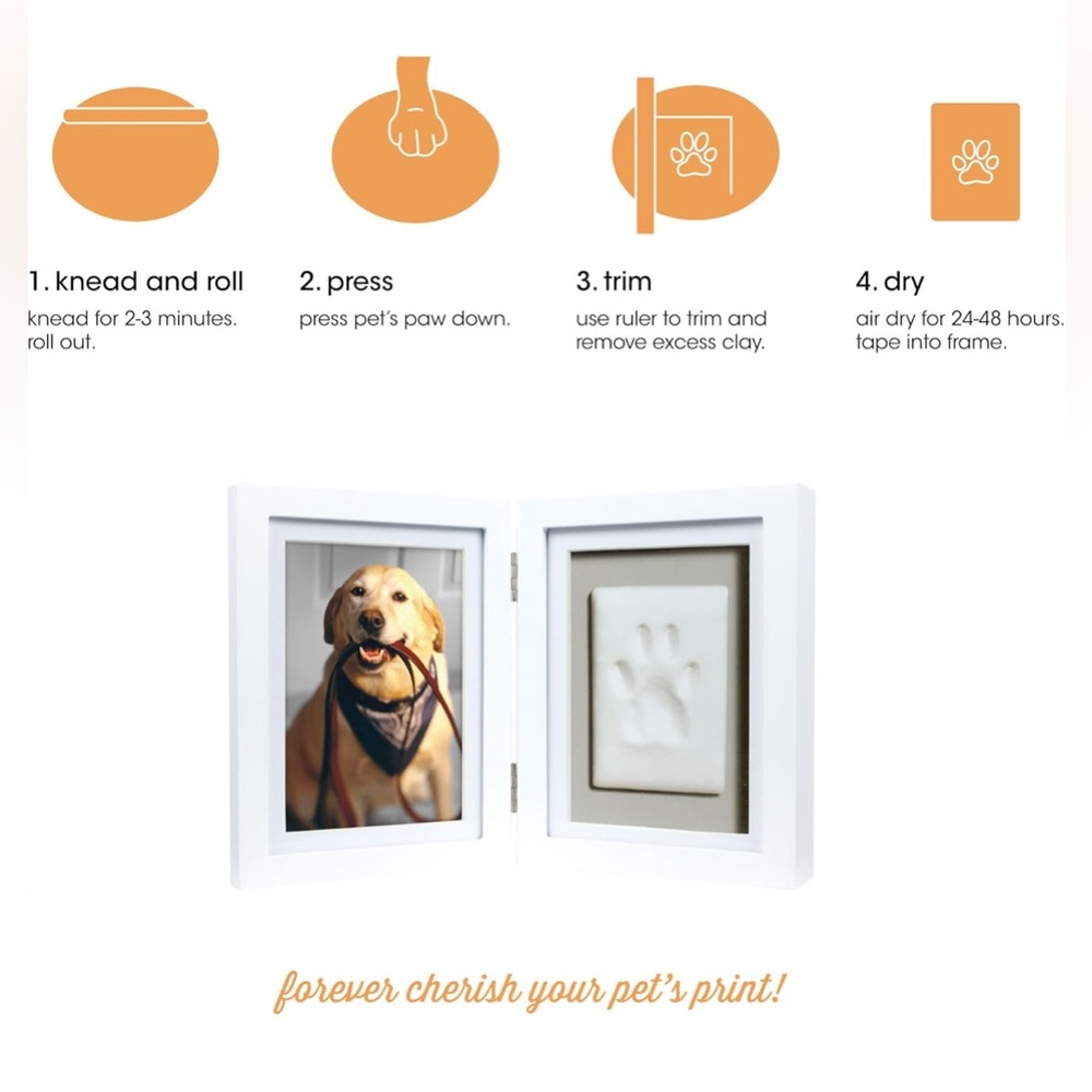 Memory Paw print Kit - Picture 4 of 8